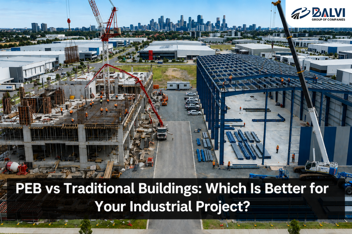 PEB vs Traditional Buildings Which Is Better for Your Industrial Project
